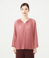 GBBAD01400 Sybilla(シビラ) アコーディオンプリーツブラウス ピンク