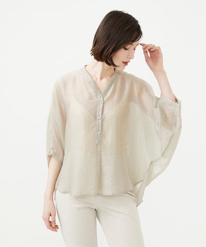 GBBAD36250 Sybilla ドルマンスリーブシアーブラウス