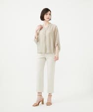 GBBAD36250 Sybilla(シビラ) ドルマンスリーブシアーブラウス ライトグレージュ
