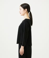GBBAF82700 Sybilla(シビラ) ループテクニックブラウス（ブラック） ブラック