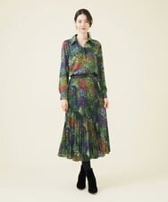 ワイルドガーデンプリントシャツブラウス(ブラウス・シャツ ワイルドガーデンプリントシャツブラウス(ブラウス・シャツ