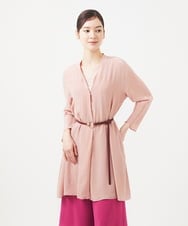 GBBEB07430 Sybilla(シビラ) Vネックロングブラウス ピンク