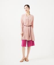 GBBEB07430 Sybilla(シビラ) Vネックロングブラウス ピンク