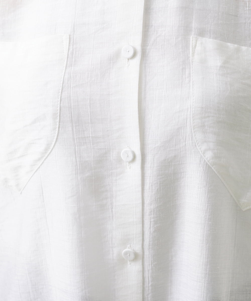 GBBET14300 Sybilla(シビラ) カールマイヤーシャツ ホワイト