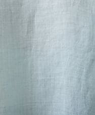 GBBGD33270 Sybilla(シビラ) ツイストVネックリネンブラウス ライトブルー