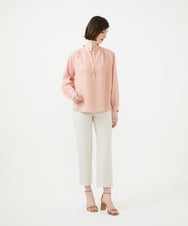 GBBGD35270 Sybilla(シビラ) ミックスボタンリネンブラウス ピンク