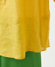 GBBGD35270 Sybilla(シビラ) ミックスボタンリネンブラウス イエロー