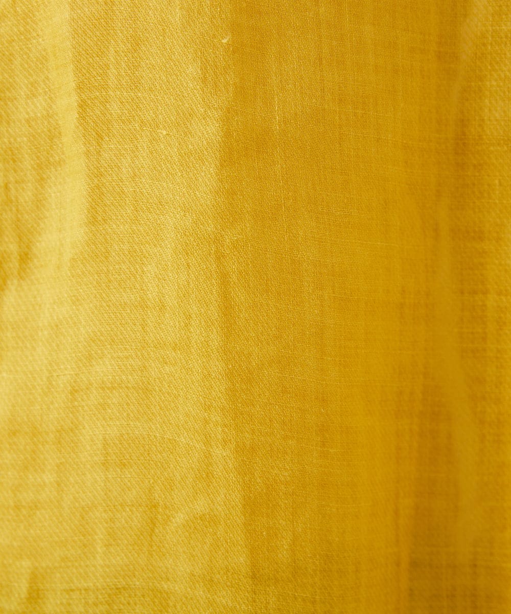 GBBGD35270 Sybilla(シビラ) ミックスボタンリネンブラウス イエロー