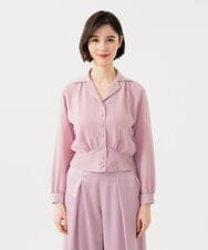 GBBGD41360 Sybilla(シビラ) ウエストヨークブラウス ピンクラベンダー