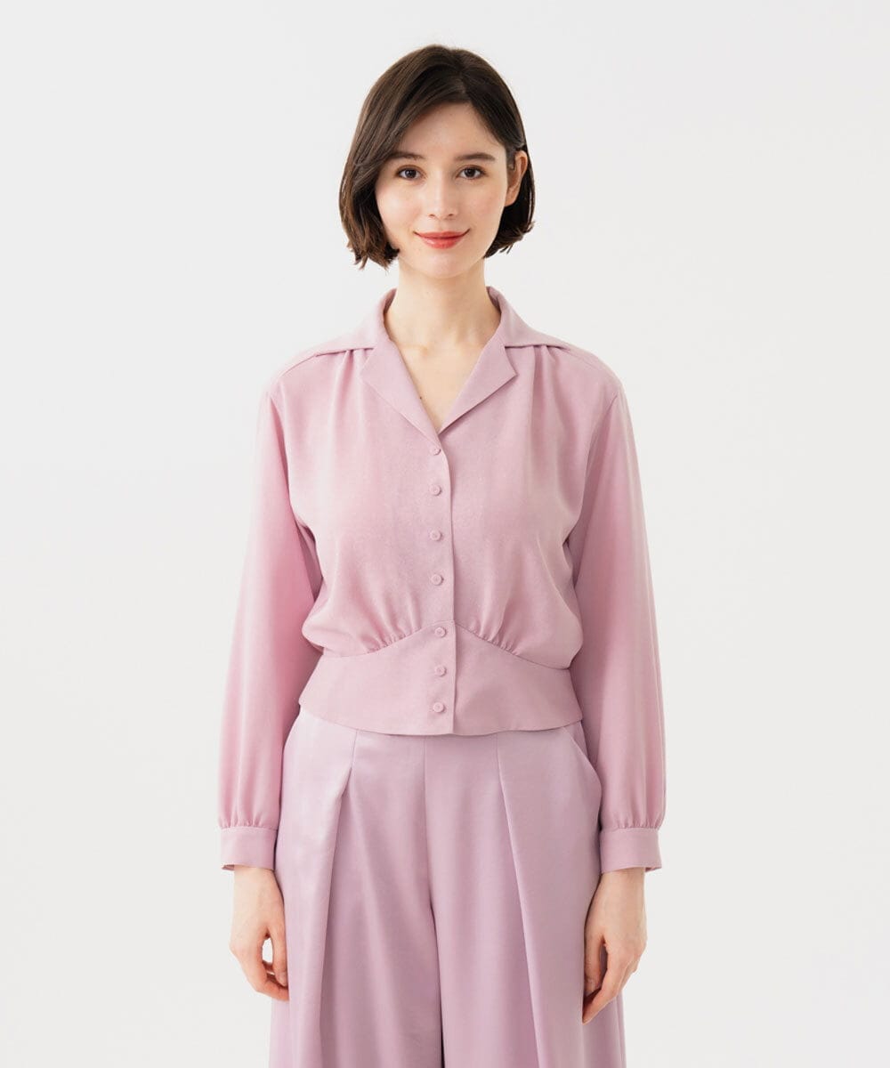 GBBGD41360 Sybilla(シビラ) ウエストヨークブラウス ピンクラベンダー