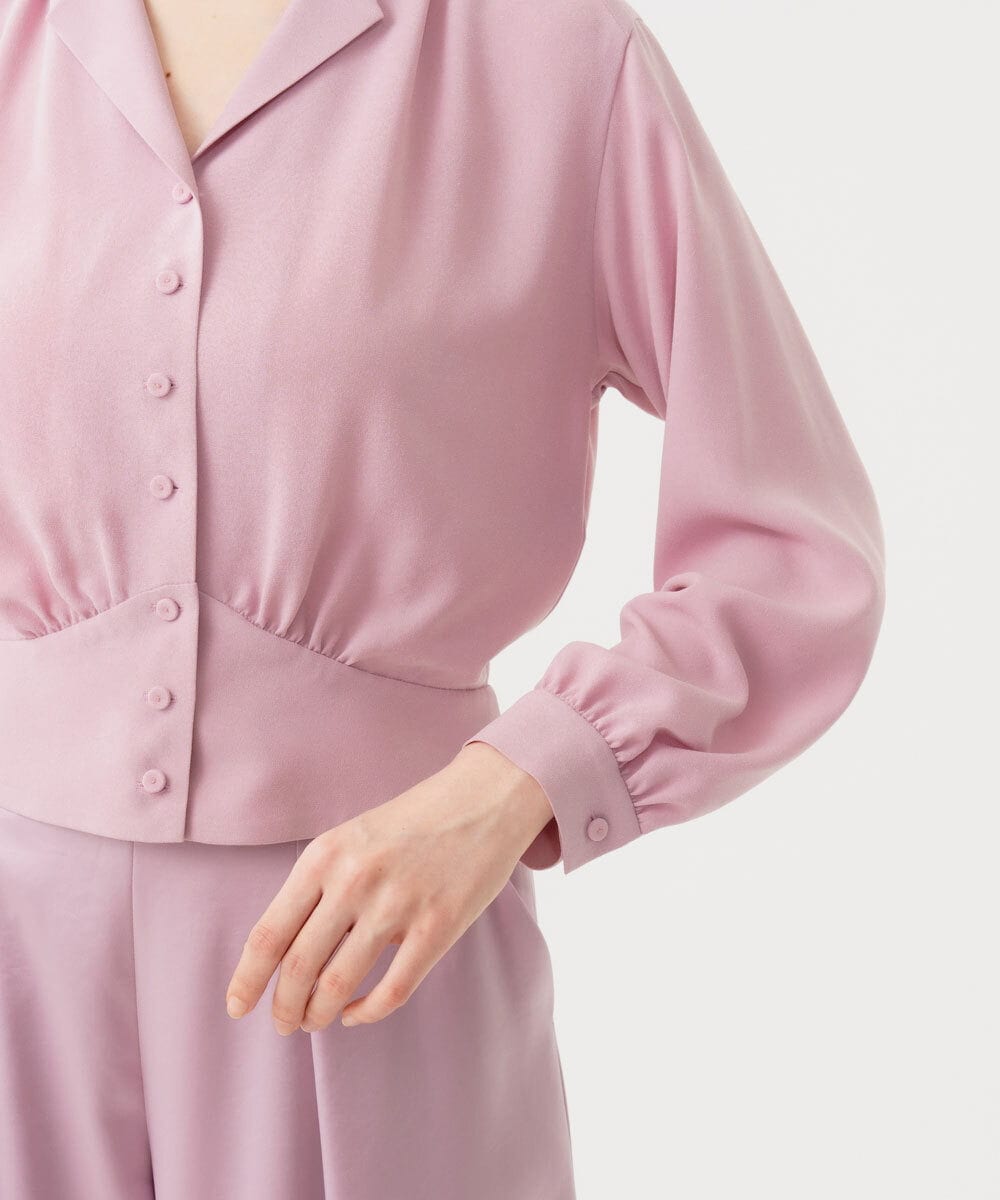 GBBGD41360 Sybilla(シビラ) ウエストヨークブラウス ピンクラベンダー