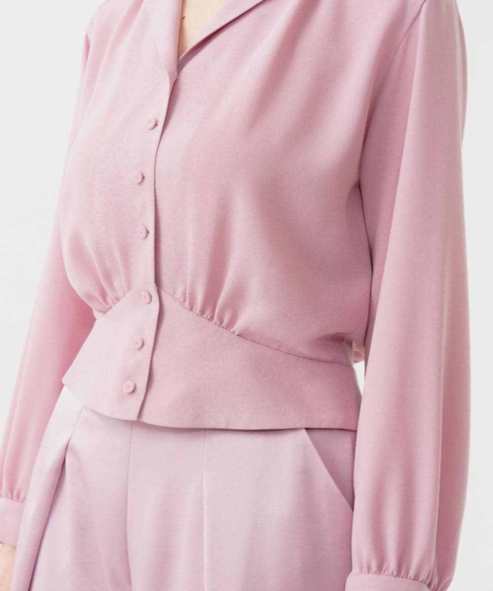 GBBGD41360 Sybilla(シビラ) ウエストヨークブラウス ピンクラベンダー