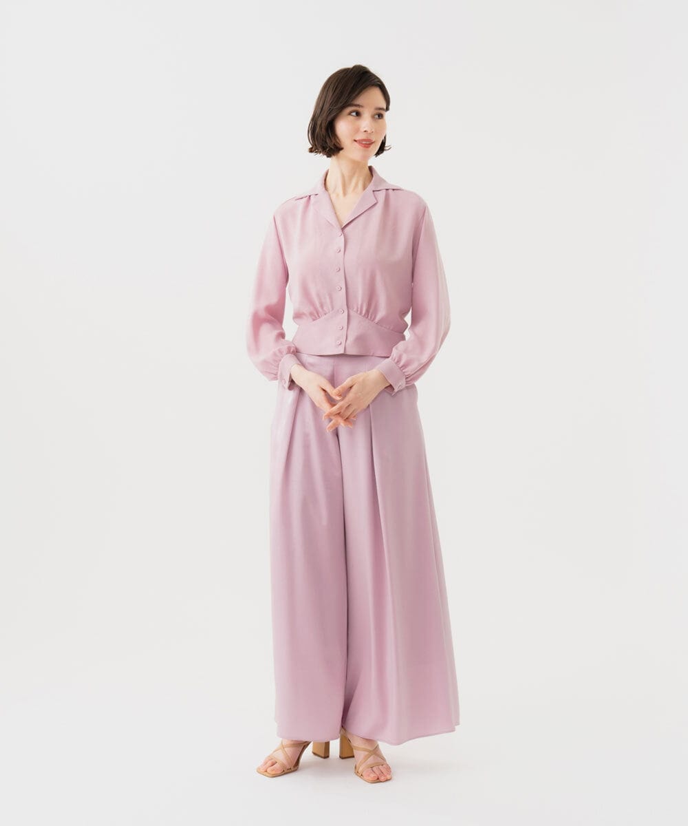 GBBGD41360 Sybilla(シビラ) ウエストヨークブラウス ピンクラベンダー