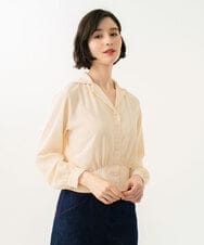 GBBGD41360 Sybilla(シビラ) ウエストヨークブラウス クリーム