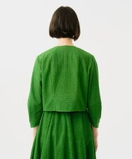 GBBGD45330 Sybilla(シビラ) アイレットレースブラウス グリーン