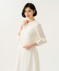 GBBGD45330 Sybilla(シビラ) アイレットレースブラウス ホワイト