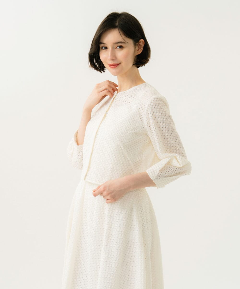 GBBGD45330 Sybilla(シビラ) アイレットレースブラウス ホワイト