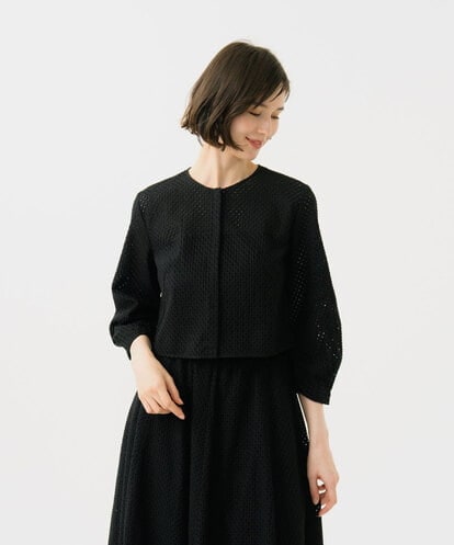 GBBGD45330 Sybilla アイレットレースブラウス