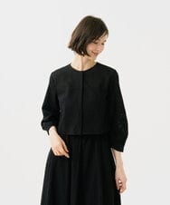 GBBGD45330 Sybilla(シビラ) アイレットレースブラウス ブラック