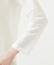 GBBGD46300 Sybilla(シビラ) シアーボウタイブラウス ホワイト