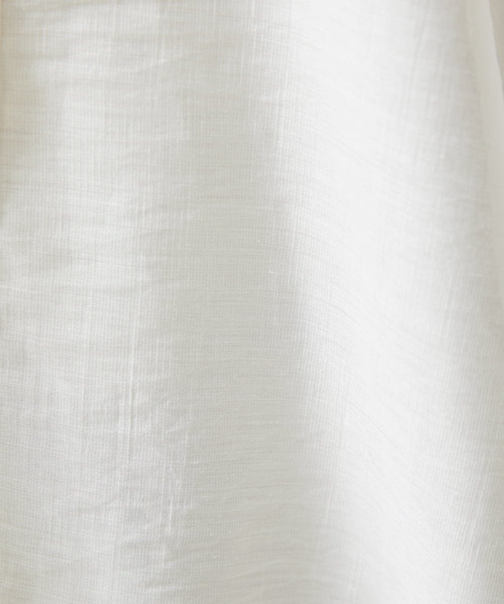 GBBGD46300 Sybilla(シビラ) シアーボウタイブラウス ホワイト