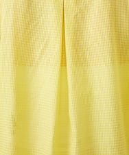 GBBGE04400 Sybilla(シビラ) ギンガムロングブラウス イエロー