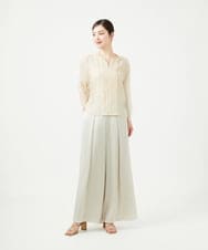 GBBGE30250 Sybilla(シビラ) ピンタックシアーブラウス ライトベージュ