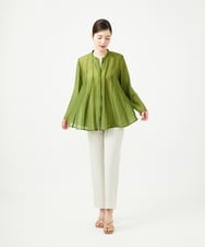 GBBGE31270 Sybilla(シビラ) フレアシアーブラウス カーキ