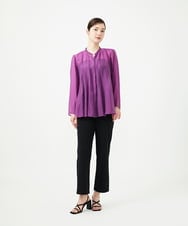 GBBGE31270 Sybilla(シビラ) フレアシアーブラウス パープル