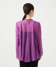 GBBGE31270 Sybilla(シビラ) フレアシアーブラウス パープル