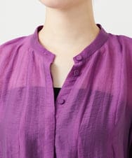 GBBGE31270 Sybilla(シビラ) フレアシアーブラウス パープル