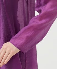 GBBGE31270 Sybilla(シビラ) フレアシアーブラウス パープル