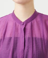 GBBGE31270 Sybilla(シビラ) フレアシアーブラウス パープル