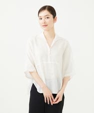GBBHA40300 Sybilla(シビラ) リネンローンシャツブラウス ホワイト