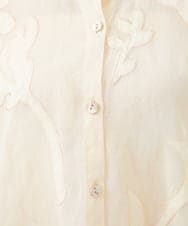 GBBHD03540 Sybilla(シビラ) アップリケシアーシャツ ベージュ