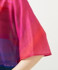 GBBJA20360 Sybilla(シビラ) アートプリントブラウス マルチカラー