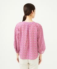 GBBJB02400 Sybilla(シビラ) アスタリスクプリントブラウス ピンクパープル系