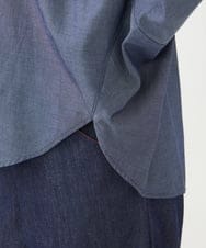 GBBJD45250 Sybilla(シビラ) ライトオンスデニムブラウス ネイビー