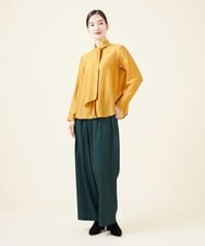 GBBJT11300 Sybilla(シビラ) カールマイヤーボウタイブラウス イエロー