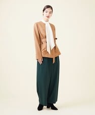 GBBJT11300 Sybilla(シビラ) カールマイヤーボウタイブラウス アイボリー