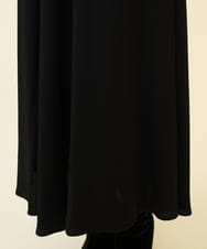 GBEAB06800 Sybilla(シビラ) 【ドラマ着用】サテンカットワークドレス ブラック×アイボリー