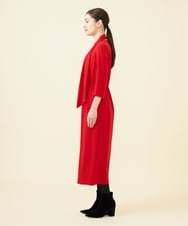 GBEAB07730 Sybilla(シビラ) 【メディア着用】スカーフデザインドレス レッド