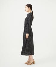 GBEAD34630 Sybilla(シビラ) ミニアスタリスクプリントドレス ブラック