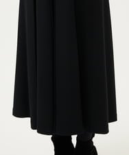 GBEAE32600 Sybilla(シビラ) ピンタックデザインドレス ブラック