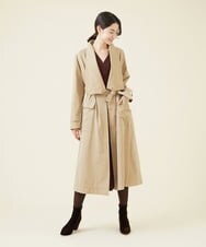 GBEAV33600 Sybilla(シビラ) ウールアムンゼンタックデザインドレス バーガンディ