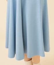 GBEAW33530 Sybilla(シビラ) ピンタックラインフレアドレス ライトブルー