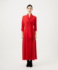 GBECD30800 Sybilla(シビラ) ボウタイデザインドレス レッド