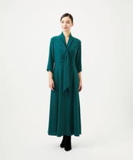 GBECD30800 Sybilla(シビラ) ボウタイデザインドレス グリーン
