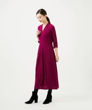 GBECD32800 Sybilla(シビラ) コクーンシルエットドレス ダークフューシャ