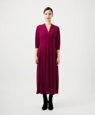 GBECD32800 Sybilla(シビラ) コクーンシルエットドレス ダークフューシャ